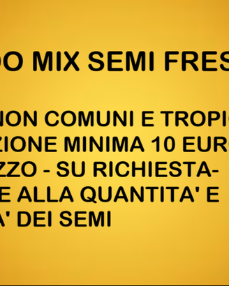 MIX SEMI FRESCHI