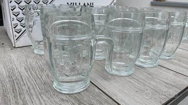 Boccali birrificio Kozel Repubblica Ceca