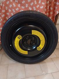 Ruotino originale vw golf 7/8/8.5 con attrezzi