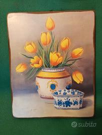 quadruccio dipinto su tavola 