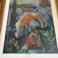 Premiato quadro olio su tela di M.F. Lugheri