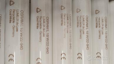 24 tubi neon Osram L 18W/22-940 + 20  starter 