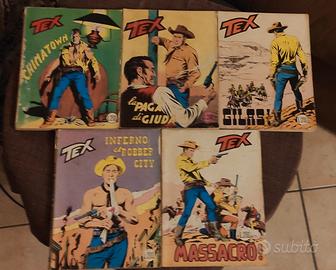 FumettiTex serie Gigante n 106, 107, 108, 109, 110