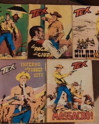 FumettiTex serie Gigante n 106, 107, 108, 109, 110