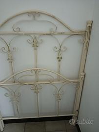 Letto singolo in ferro