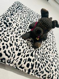Cuscino - cuccia - letto per cani fatto a mano