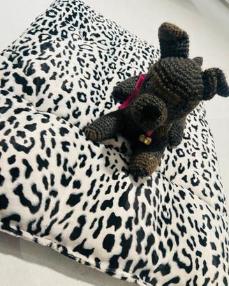 Cuscino - cuccia - letto per cani fatto a mano