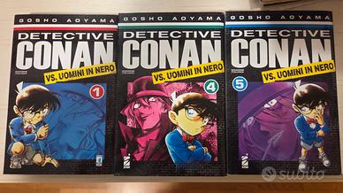 Detective Conan vs Uomini in nero 1, 4, 5