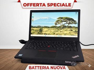 Notebook portatile Lenovo T470 i5 512 GB 8GB RAM