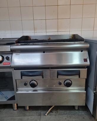 Acquagrill a gas professionale MODULAR EM70/80 GRA
