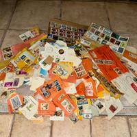 LOTTO 1.000 FRAMMENTI FRANCOBOLLI ITALIANI