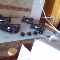piano cottura gas 4 fuochi nuovo Hoover