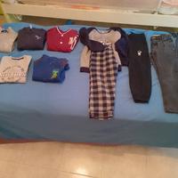 lotto vestiti bambino 5 / 6 anni 