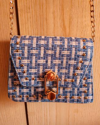 Tracolla in Tweed Intrecciato Chanel Inspiration