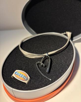 Collana FOSSIL cuore