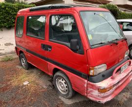 SUBARU E 12 4WD Libero 4x4 ROSSA rara 1994