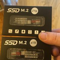 SSD M2 PCLe da 4 TB e 2 TB nuove