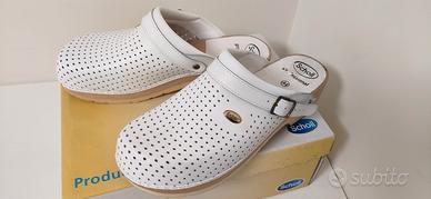Dr Scholl Zoccoli Clog Superconfort bianco n°44