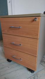 Cassettiera con ruote