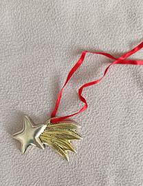 decorazione natalizia vintage -stella cadente