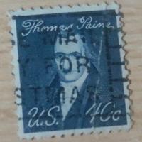 Francobollo USA Thomas Paine 40c 1968