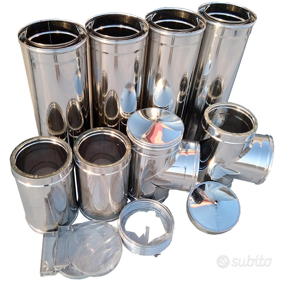 4 Spazzole Per Pulizia Tubi Forno E Camino - Diametri 20/30/50/80mm, In Acciaio, Per Caldaie - Foto 14