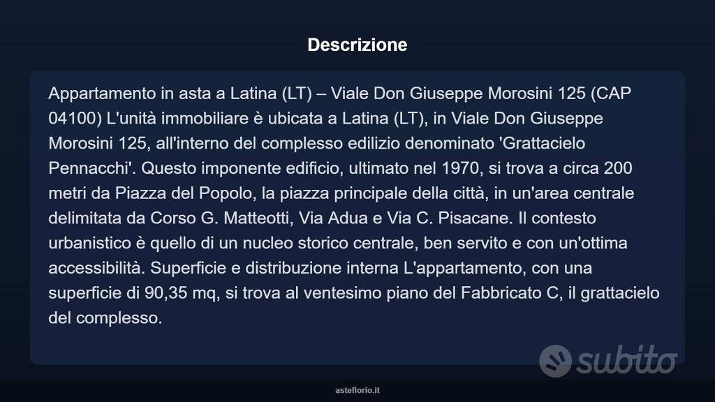 Appartamento – Latina, Villaggio Trieste - Vista 4