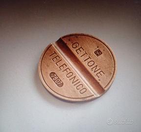 GETTONE TELEFONICO 7607 ANNO 1976 CONIO IPM - RARI