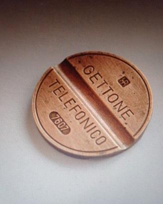 GETTONE TELEFONICO 7607 ANNO 1976 CONIO IPM - RARI