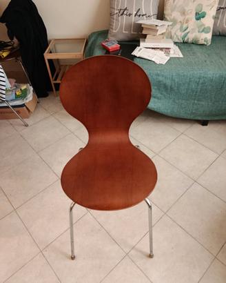 6 sedie in legno