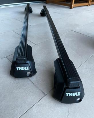 Thule portapacchi 118cm SquareBar + piedini Evo