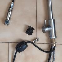 Miscelatore Rubinetto Cucina Estraibile  Doccetta 