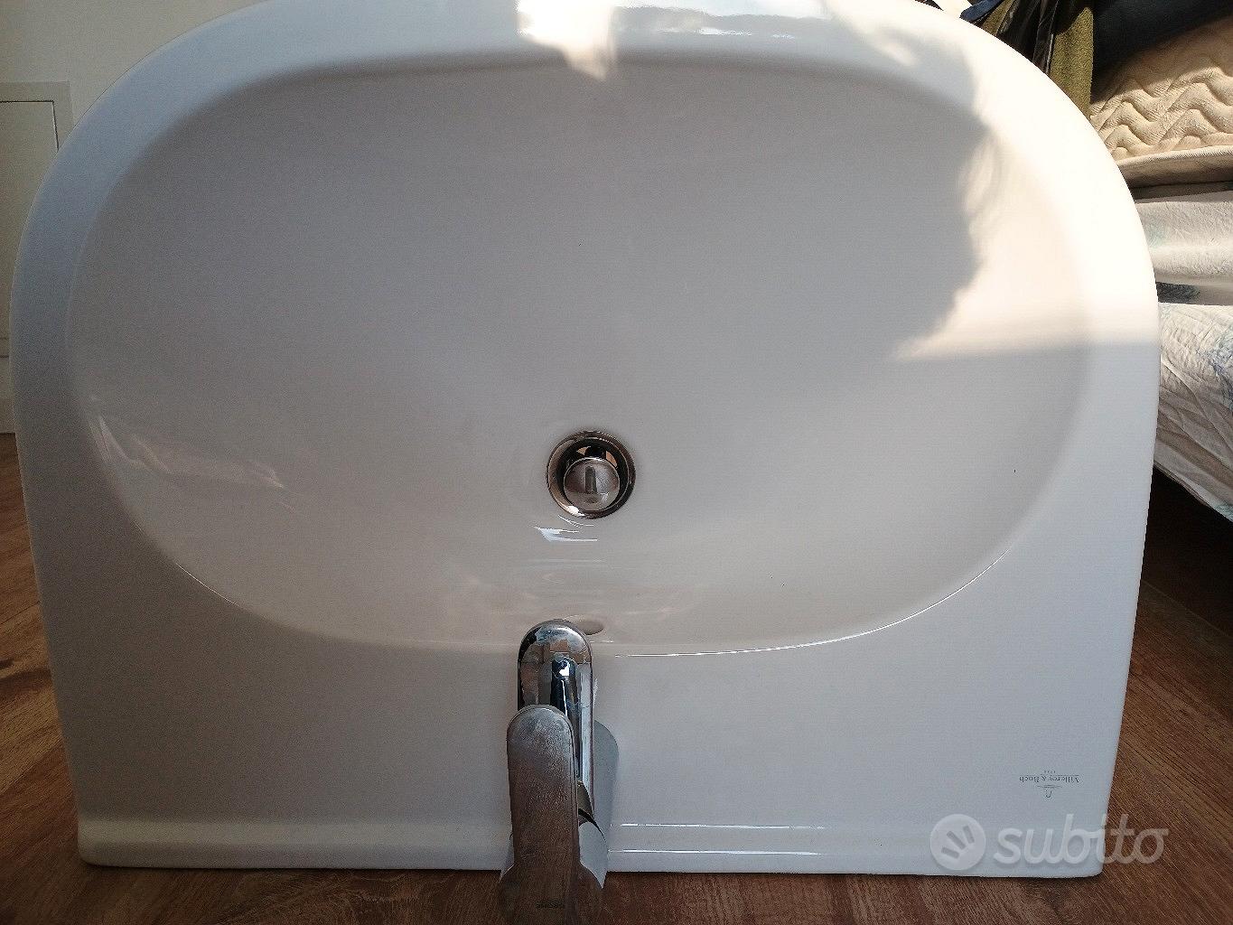 Lavandino Da Bagno In Ceramica - Lavello Bagno Consolle Supporto Per - Foto 11