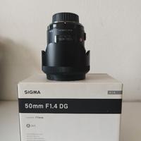 SIGMA 50MM F/1.4 DG HSM per NIKON