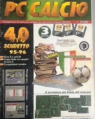 PC Calcio Scudetto 95-96