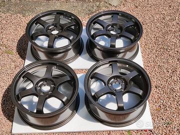 4 Cerchi Rota Grid 17x7.5 ET45 pcd 5x100