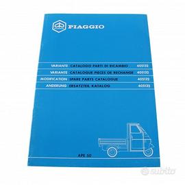 Variante catalogo parti di ricambio Piaggio Ape 50