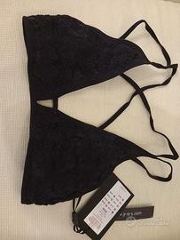 reggiseno bralette nero taglia 38 / 40 XS