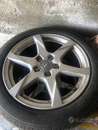 Cerchi in lega originali Audi + gomme 225/50/17
