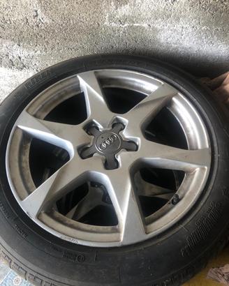 Cerchi in lega originali Audi + gomme 225/50/17