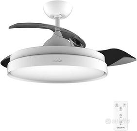 Cecotec Ventilatore da Soffitto con Luce e Pale Re