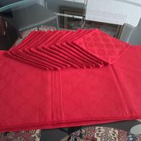 Tovaglia quadrata rossa