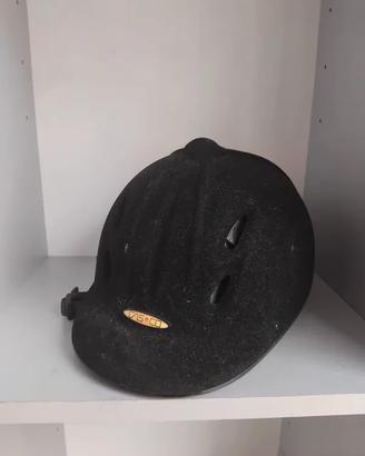 CASCO DA EQUITAZIONE SCAMOSCIATO