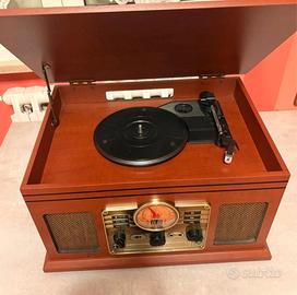 Giradischi con altoparlante 