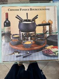 Set Fonduta Bourguignonne 6 persone completo