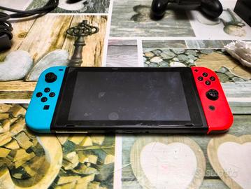 Nintendo switch usata+5 giochi+accessori 