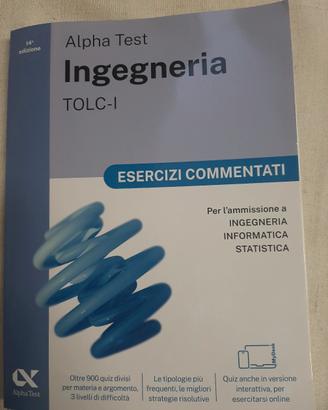 libro di test per esame TOLC I 