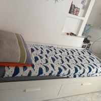 Letto estraibile. Ikea compreso di materassi sfode
