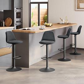 Sgabello da Cucina Moderno, Sedia alta da Bar