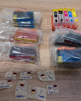 Kit cartucce ricaricabili HP 364 XL + kit cartucce